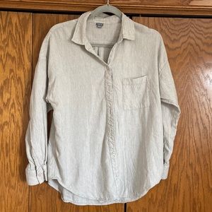 Aerie Cream/Grey Linen Flannel